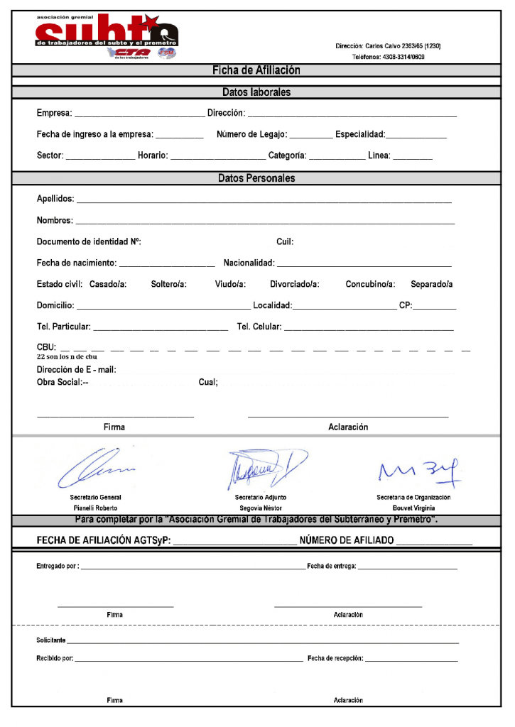 Ficha de afiliacion a la AGTSyP - 2020